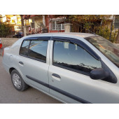 Renault Clio 2 Mügen Cam Rüzgarlığı Sedan-Hb 1999-2008 Arası 4Lü Set - 1