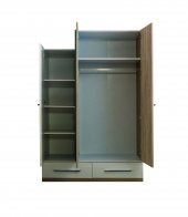 Rengarenk Born Blue 3 Kapaklı  Gardrop thumbnail 5