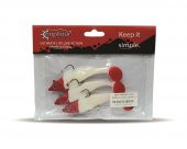 Captain 3567 Cracker Soft 10cm Levrek Turna Silikonu 3'lü Set - 2