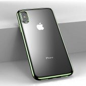 Apple iPhone XS 5.8 Benks Magic Glitz Ultra-Thin Transparent Protective Soft Kapak - 5