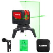 KOBB KBL92G 30M Profesyonel Yatay ve Dikey Otomatik Hizalamalı Yeşil Çapraz Çizgi Lazer,Noktalı Şakül Lazer Distomat - 6