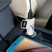 Black&Decker PIUSB2BE 3.1 Amper Çift Çıkışlı USB Araç Şarj Cihazı - 4