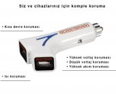 Black&Decker PIUSB2BE 3.1 Amper Çift Çıkışlı USB Araç Şarj Cihazı - 5