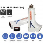 Black&Decker PIUSB2BE 3.1 Amper Çift Çıkışlı USB Araç Şarj Cihazı - 6