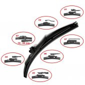 Michelin Rainforce™ MC19815 38CM 1 Adet Universal Hibrit Silecek - 9