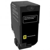 Lexmark Uyumlu CS725 (74C5HY0) Sarı Muadil Toner (YÜKSEK KAPASİTE )12.000 Syf - 1