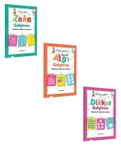 Kukla Zeka Geliştirme Dikkat Geliştirme Algı Geliştirme Seti 3 Kitap (4+ Yaş) - 1