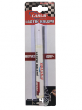 Lastikteki Yazıları Beyaz Renklendirme Lastik Kalemi - 3