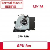 Asus ROG Zephyrus GX502LWS, GX502LXS Notebook GPU Fanı / Sol Fan - 2