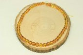 Kehribar 8mm/2 adet boncuk taş (23475-1) - 2