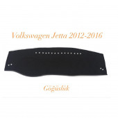 VOLKSWAGEN JETTA 2012-2016 ARASI DERİ KAPİTONE TORPİDO KORUYUCU ÖRTÜ - 1