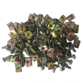 KAPORTA TAMİR KLİPS SAÇ VİDA TAKIMI 72 AD PAKET - 1