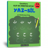 Elif-BA Öğreten YAZ-Sil Kitabı - 1