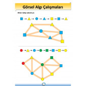 Okul Öncesi Görsel Algı Çalışmaları Yaz-Sil Kitabı - 2