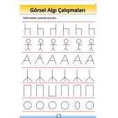 Okul Öncesi Görsel Algı Çalışmaları Yaz-Sil Kitabı - 3