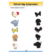 Okul Öncesi Görsel Algı Çalışmaları Yaz-Sil Kitabı - 4