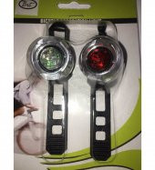 ALİMİNYUM LED BİSİKLET LAMBASI SU GEÇİRMEZ ARKA ÖN TAKIM 3006 - 4