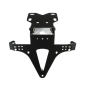 MOTOSİKLET KATLANIR PLAKALIK SİNYAL BAĞLANTILI SİYAH - 1