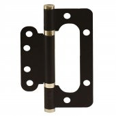 Dekoratif Mobilya Pencere Kapı Kelebek Menteşe Siyah 11 cm thumbnail 2