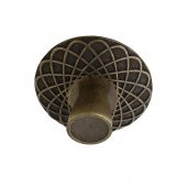 Çekmece Dolap Kapak Kulpu Kulbu 32 mm Antik Sarı Metal Kulp - 1