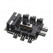 8 Port Fan Çoğaltıcı Hub Kartı IDE Güç Giriş Soketi Hız Kontrol - 2