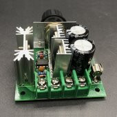 10A 40V DC Motor Hız Kontrol Sürücü Devresi PWM Motor Kontrol Ayarlanabilir Voltaj Modülü - 3