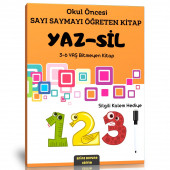 Okul Öncesi Sayı Saymayı Öğreten Yaz-Sil Kitabı - 1