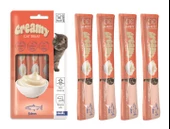 M-PETS CREAMY SOMON BALIKLI KEDİ ÖDÜLÜ 4X15 GR thumbnail 2