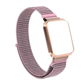 Gpack Xiaomi Redmi Watch 2 Lite Kordon CırtCırt Kumaş Ayarlanabilir KRD 58- - 3