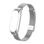 Gpack Xiaomi Mi Band 7 Kordon Clipsli Hasır Metal Ayarlanabilir KRD 06 - 5