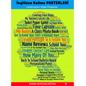 İngilizce Öğreten Kelime Posterleri (22 Laminasyonla KAPLI) - 1