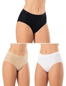 6 lı Paket Şahinler Bayan Modal Likralı Bato Külot B3082 thumbnail 1