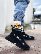 Zr-x700 Tarz Siyah Taban Spor Ayakkabı thumbnail 2