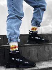 Zr-x700 Tarz Siyah Taban Spor Ayakkabı thumbnail 3