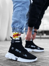 Zr-x700 Tarz Siyah Renk Spor Ayakkabı thumbnail 1