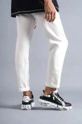 KB02 Crocodile  Siyah Gazete Erkek Ayakkabı thumbnail 2