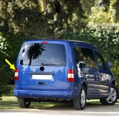 VW Caddy 2004-2010 Sol Arka Stop Fren Lambası Camı 2K0945095D - 1