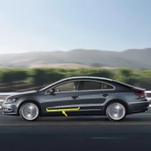 VW Passat CC 2013-2017 Sol Ön Kapı Çıtası Kromaj 3C8853071B - 1