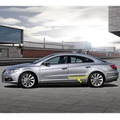 VW Passat CC 2009-2012 Sol Arka Kapı Çıtası Kromaj 3C8853073A - 1