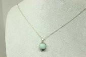 Amazonit taşı Kolye Ucu Zincirli thumbnail 4