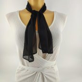 PAREDORA Black Kısa Fular - 1