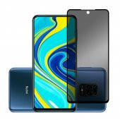 Xiaomi Redmi Note 9S Gizli Hayalet Ekran Koruyucu Yandan Gözükmez - 1
