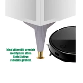 Mobilya Kanepe Koltuk Ünite Ayağı 12 cm Antrasit Gold Baza Ayak thumbnail 4