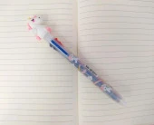 Unicorn Tek Boynuzlu At 6 Renk Tükenmez Renkli Kalem Kırtasiye Okul Gereçleri - 1