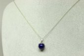 Lapis Taşı Kolye Ucu Zincirli thumbnail 4