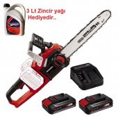 Einhell GE-LC 36/35 Akülü Testere 18V 2 x 2.5 Ah + Şarj Cihazi + 3 Lt Yağ - 1