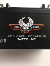 AKÜ 12N6,5L-BS(MF) 12V 6,5 Ah MOTOSİKLET - 6