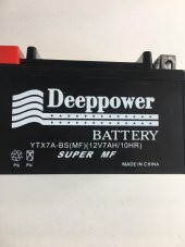 AKÜ YTX7A-BS (MF) 12V 7AH SCT VE MOTOSİKLETLER İLE UYUMLU YENİ TARİH - 1