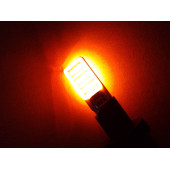 T10 DİPSİZ LED AMPUL (ANGEL) TURUNCU 12V (2ADET FİYATI) T10 PARK, SİNYAL, PLAKA AMPULU - 1