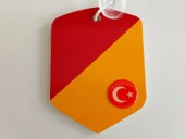 SARI KIRMIZI VANTUZLU CAM SÜSÜ (10x7,5CM) DEKOR LEVHA, ASMA SÜS thumbnail 1